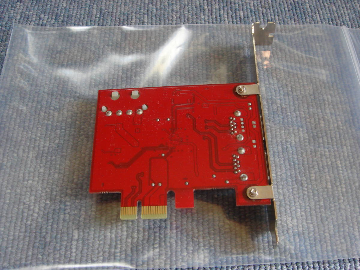  used USB3.0 enhancing card PCI-Express to USB3.0 extension board 2 port jiyank treatment 