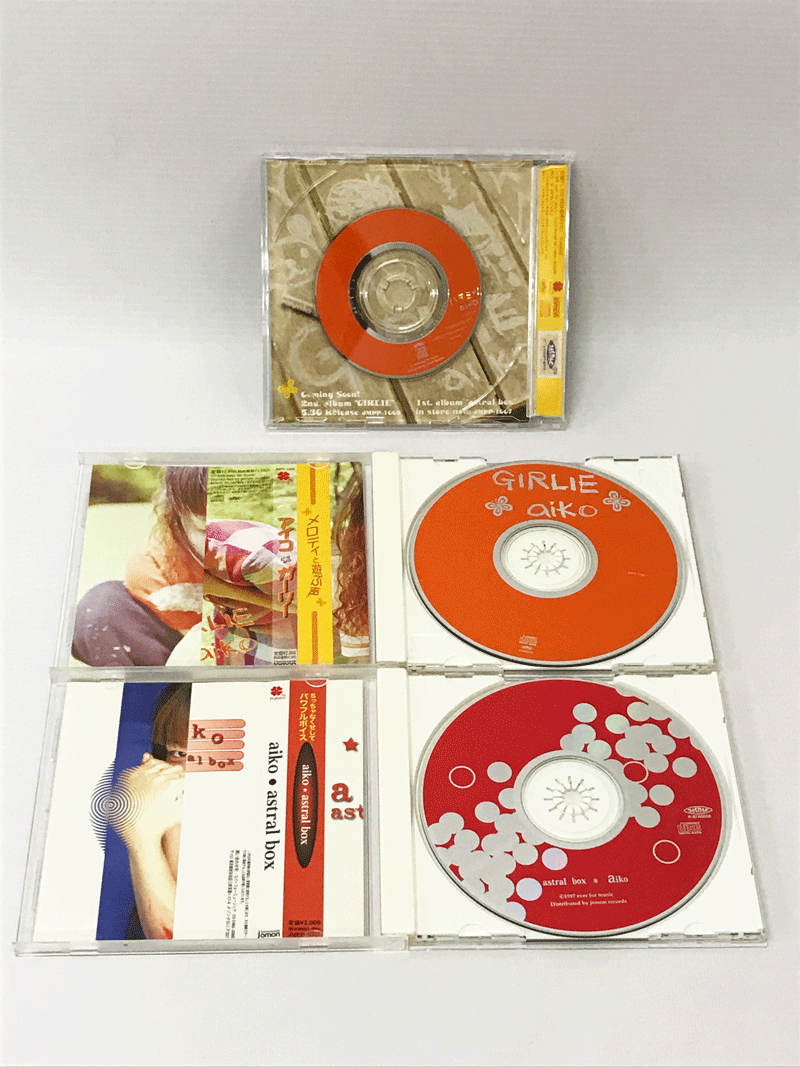 新版 aiko インディーズCD 帯付 GIRLIE astral box ハチミツ iauoe.edu.ng