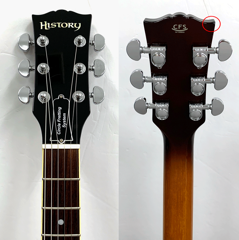 HISTORY ヒストリー セミアコ ZSA-CFS/LBS エレキギター 楽器 山城店