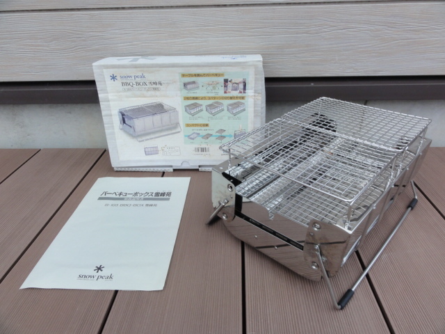 ヤフオク! - 激レア 新品 snow peak スノーピーク BBQ-BOX雪...