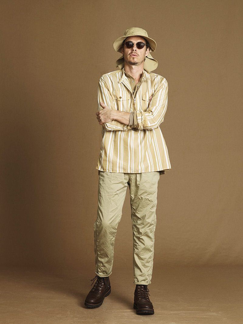 nonnative MANAGER EASY PANTS RELAX FIT C/L TWILL BEIGE(パンツ 
