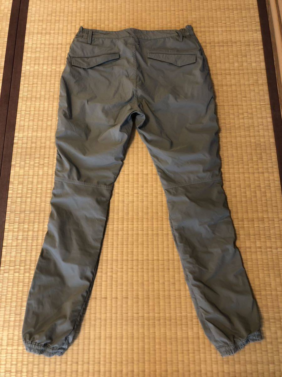 nonnative ADVENTURER EASY RIB PANTS TAPERED FIT POLY TWILL Pliantex CEMENT