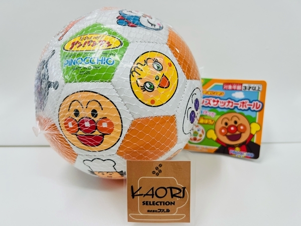 2022年7月発売 それいけ！ アンパンマン キッズ サッカーボール ボール 対象年齢3才以上 ボール遊び 　31662　_画像1