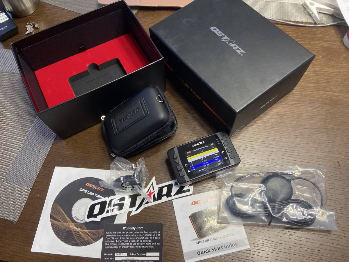 2021人気新作 ☆ QSTARZ Bluetooth GPS キュースターズ Lap Timer