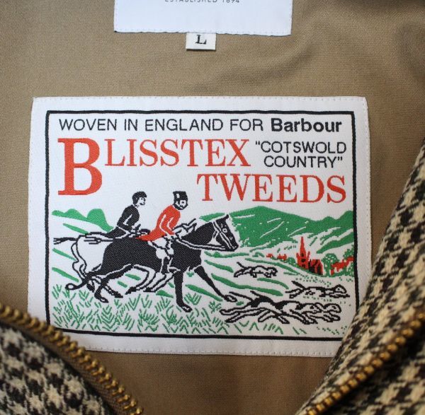 20AW BARBOUR バブアー SPEY JACKET WILLIAM BLISS BLISSTEX TWEEDS