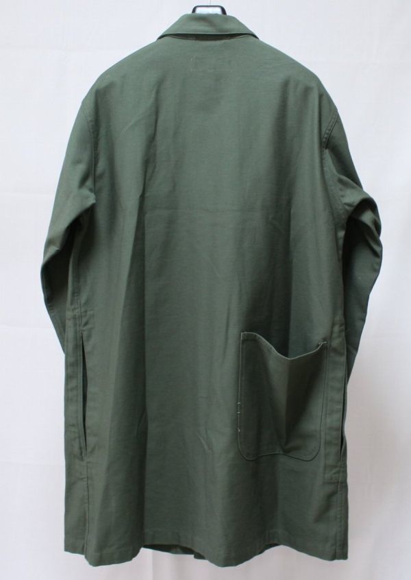 Engineered Garments engineered garments Workaday Shop Coat Cotton Reversed Sateen shop coat S