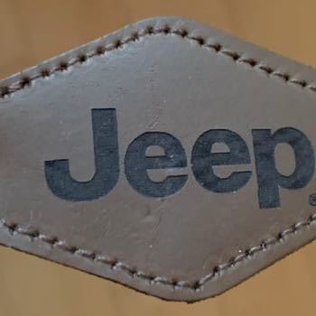 Jeep ジープ レザーキーリング キーホルダー レザー クライスラー モパー MOPAR ラングラー チェロキー コンパス パトリオット_画像3