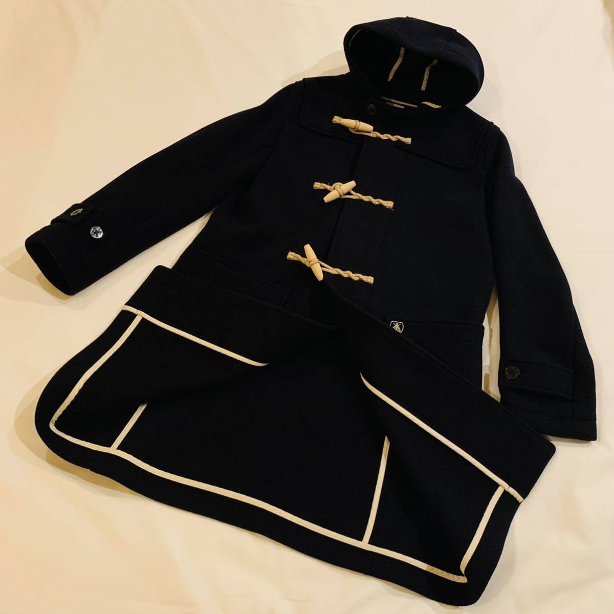 日本限定 【美品】ORCIVAL ロング ウール ダッフルコート M ダッフル