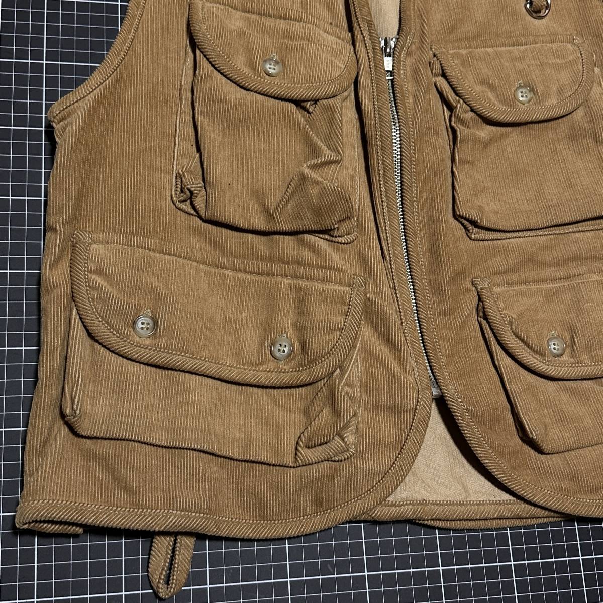  engineered garment [ corduroy * the best ] hunting the best * fishing vest ENGINEERED GARMENTS Nepenthes 