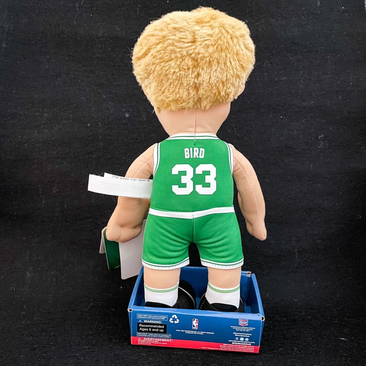 美品 NBA 公式 バスケットラリー・バード 人形 ボストン セルティックス〈検索：シカゴ ブルズ マイケル ジョーダン Jordan ナイキ〉の画像5