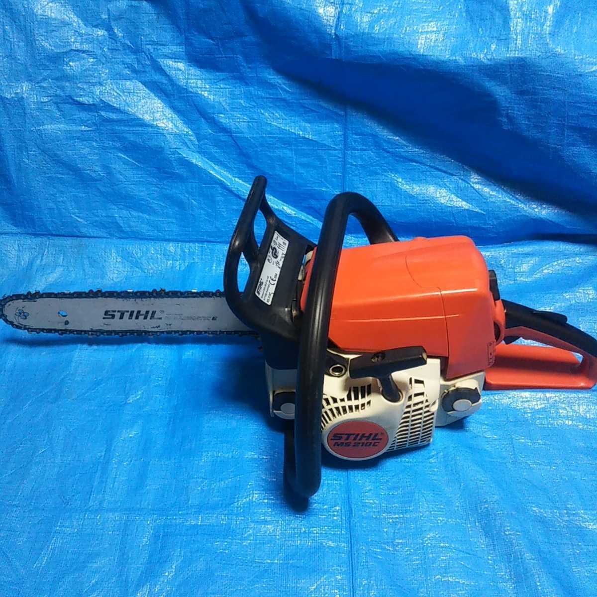 ヤフオク! - STIHL エンジンチェーンソー MS 210C ジャンク...
