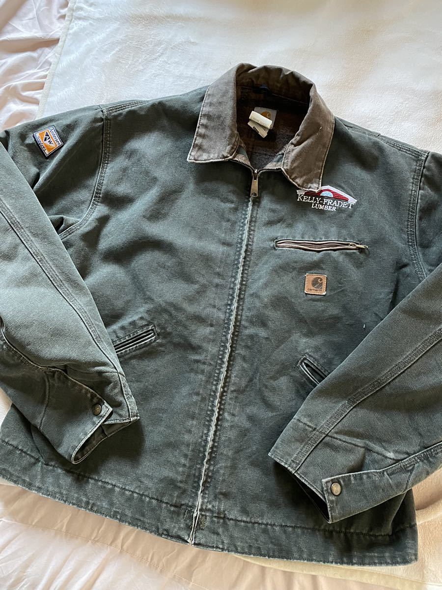 19850円買蔵楽天 日本早割 Carhartt デトロイトジャケット レザー