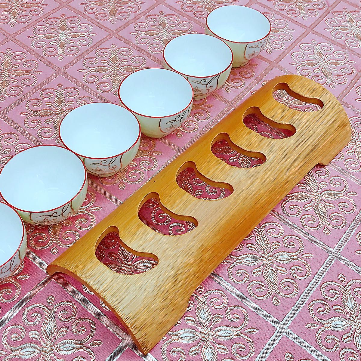 【茶道具】茶杯置き台 1本