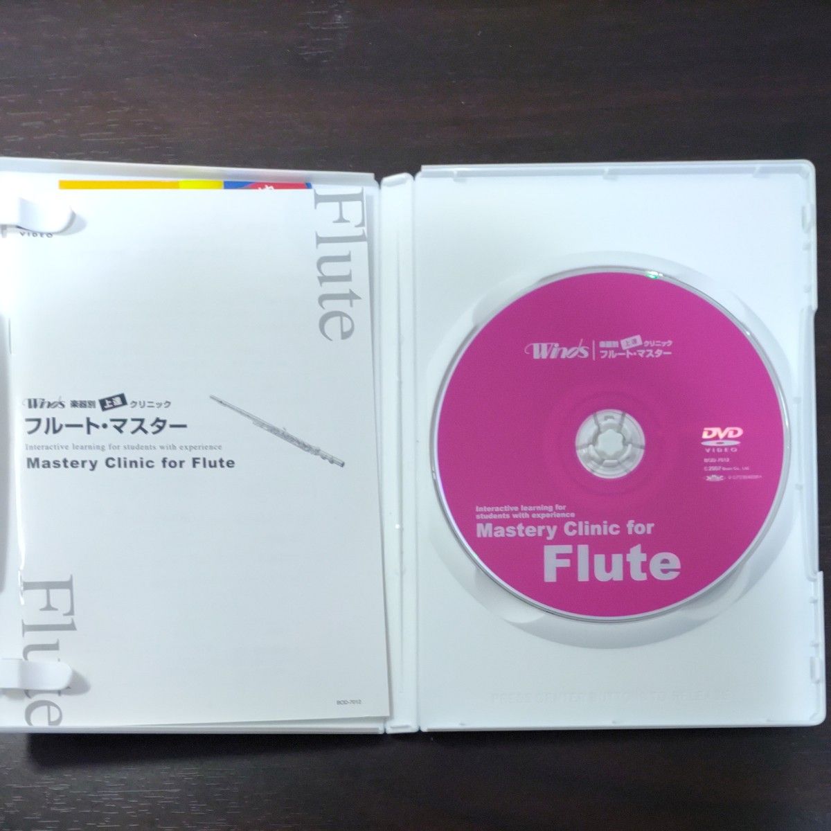 美品 初心者オススメ！■フルートマスター■Mastery Clinic for Flute 楽器別上達クリニック  指導者の方も！