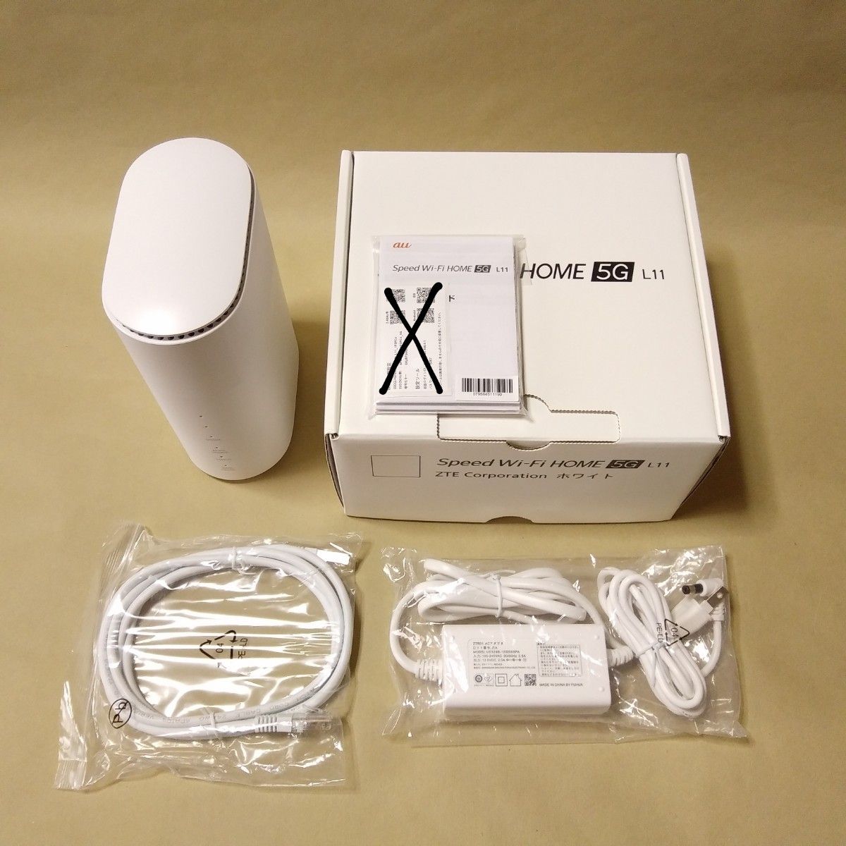 Speed Wi-Fi HOME 5G L11 ZTR01SWU SIMフリー WiFi6 11ax 楽天 バンド3固定