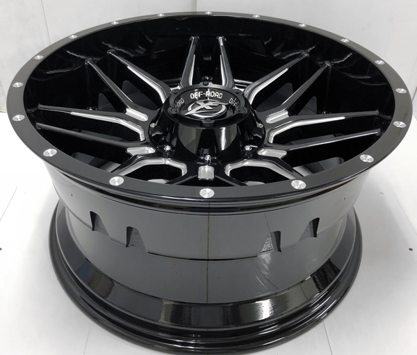 新品 20x10J ナビゲーター F150 ラプター 現行ラム XF OFFROAD XF222 20インチ国産スタッドレスタイヤホイールセット YOKOHAMA 275/55R20_画像4