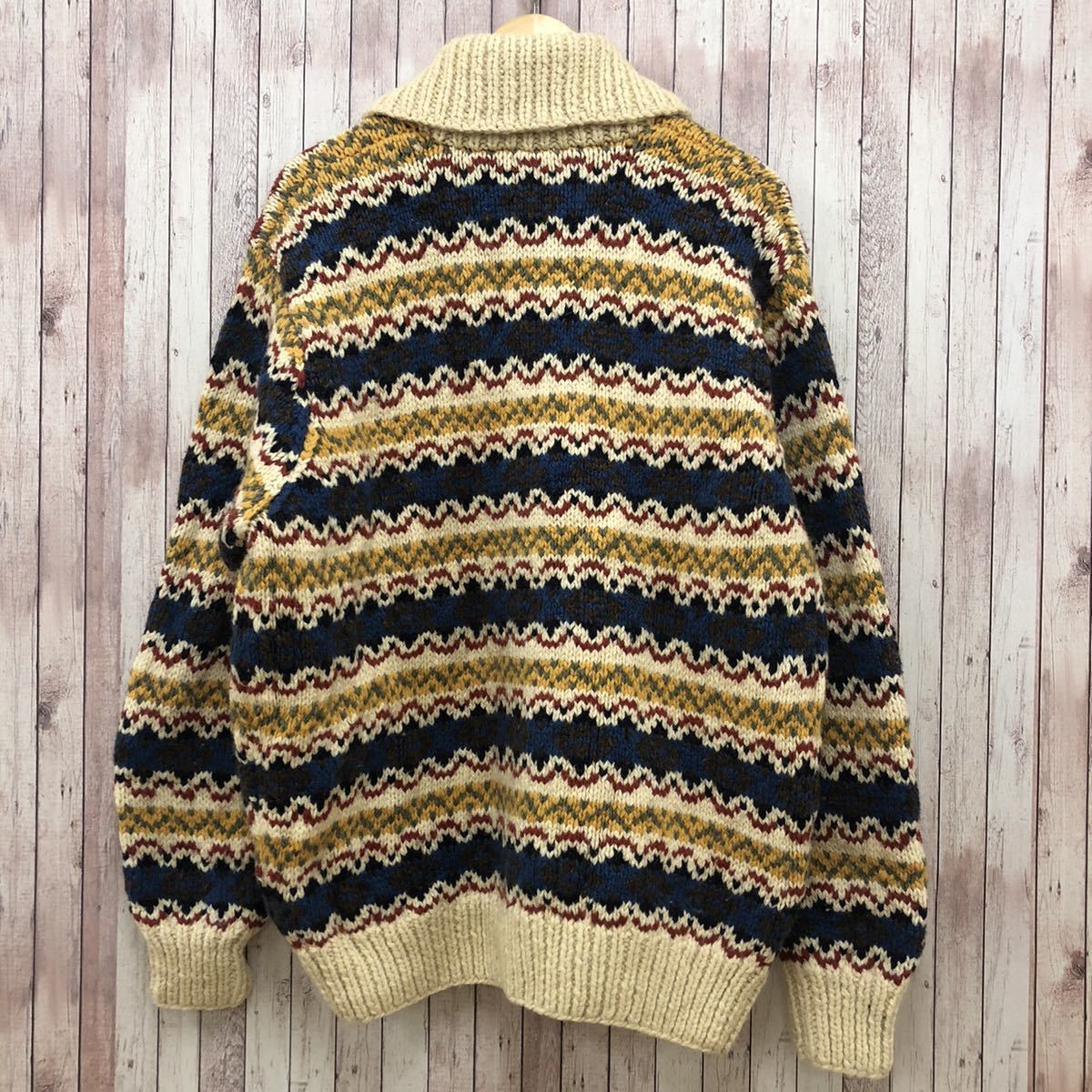 買い誠実 Papas パパス ゴルフウェア カシミヤ混 ペンギン クルー