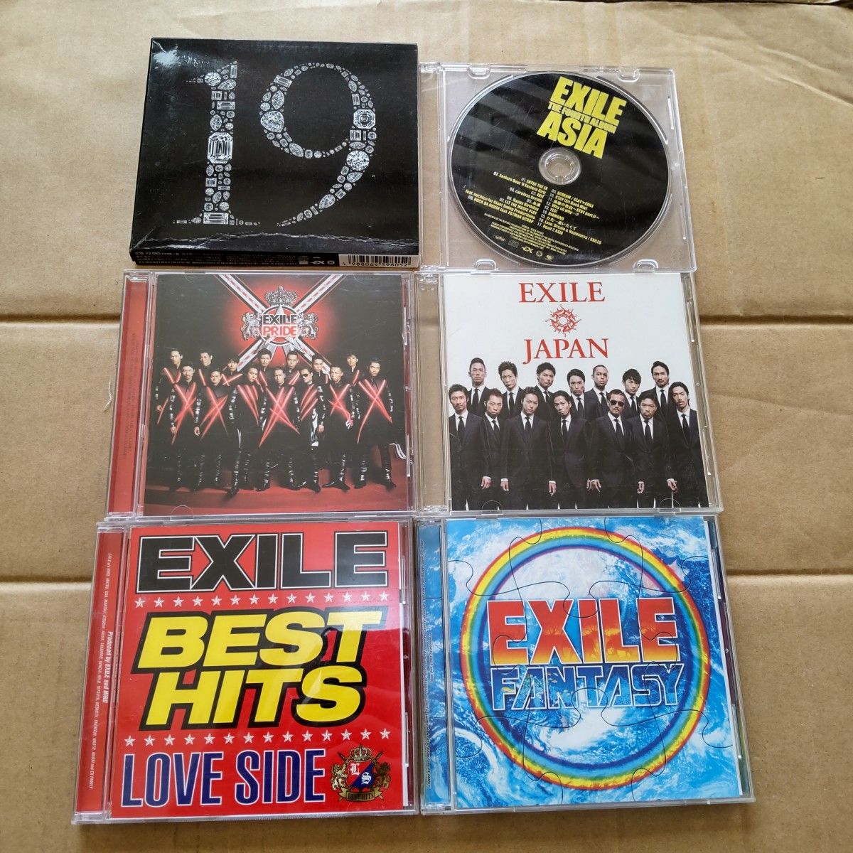 EXILE エグザイル CD DVD ブックレット まとめ LDH