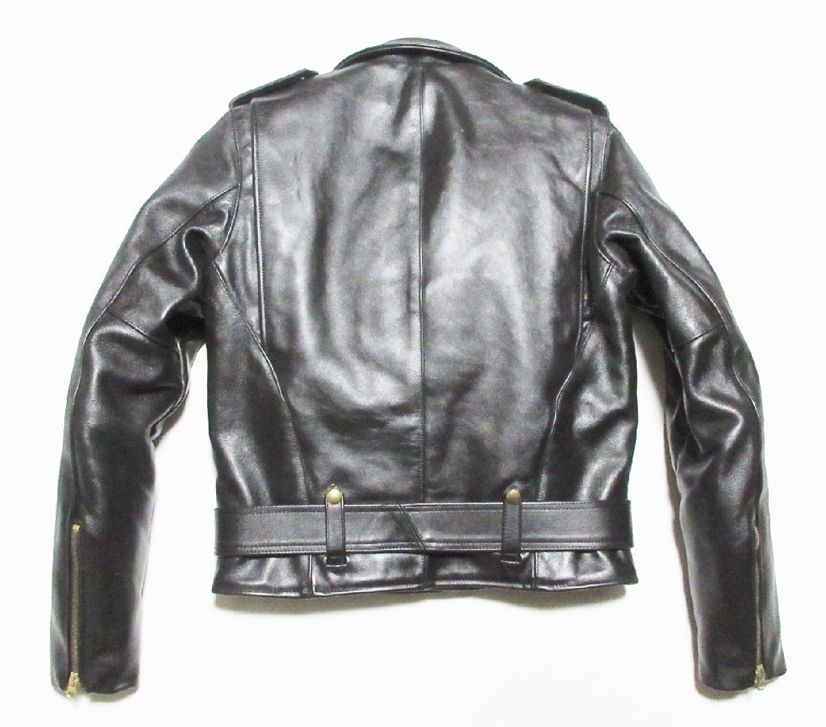 未使用 近年モデル VANSON MODEL C2 バンソン ダブル ライダース ジャケット/38/ブラック/USA/アメリカ/米国製_画像2