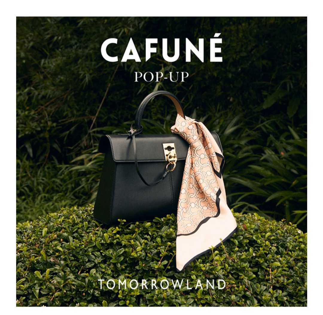 未使用美品トゥモローランド取扱CAFUNEカフネ バッグ STANCE BAG STORY蛯原友里 掲載