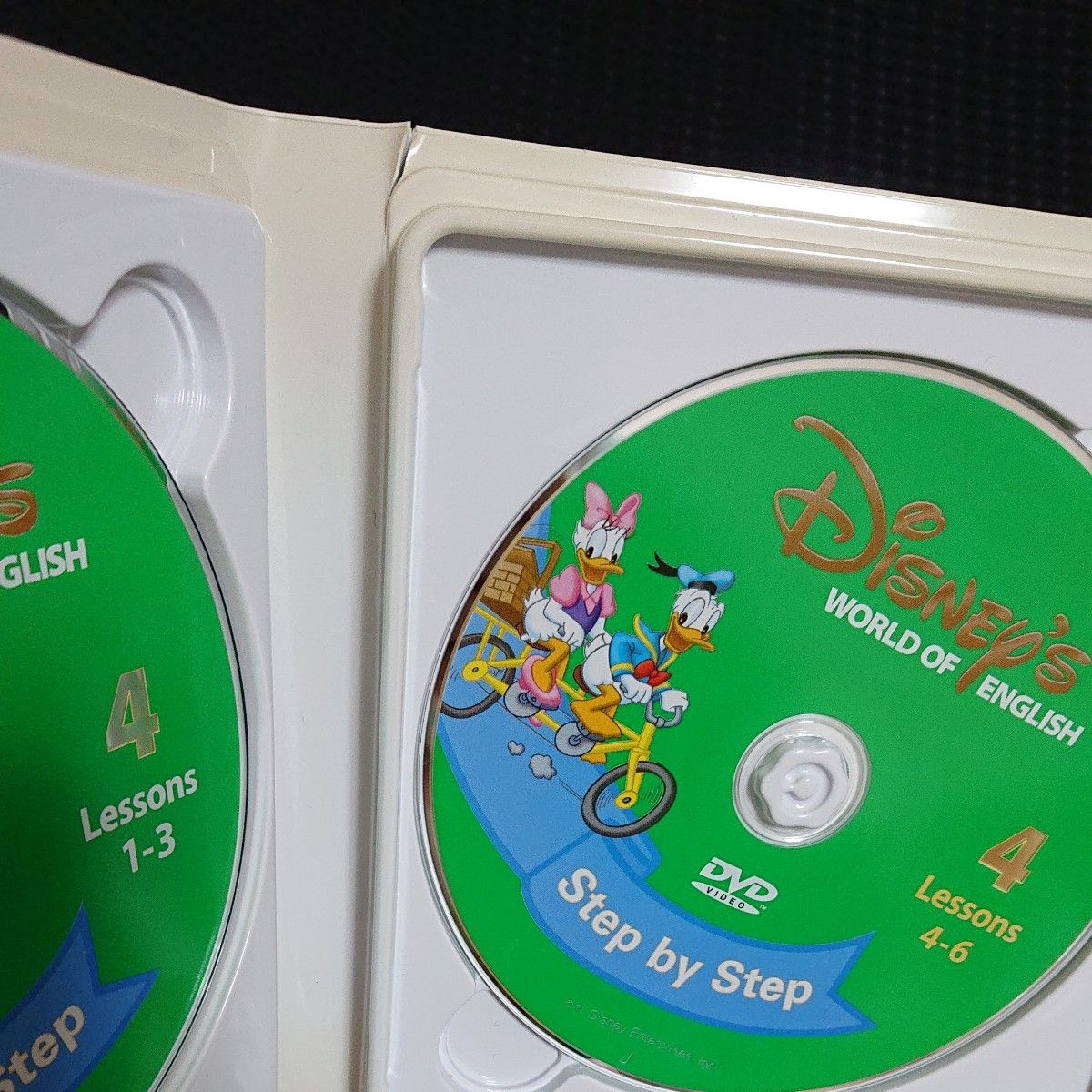 DWE Step by Step DVD全12巻(24枚)セット ディズニー英語システム ステップバイステップ