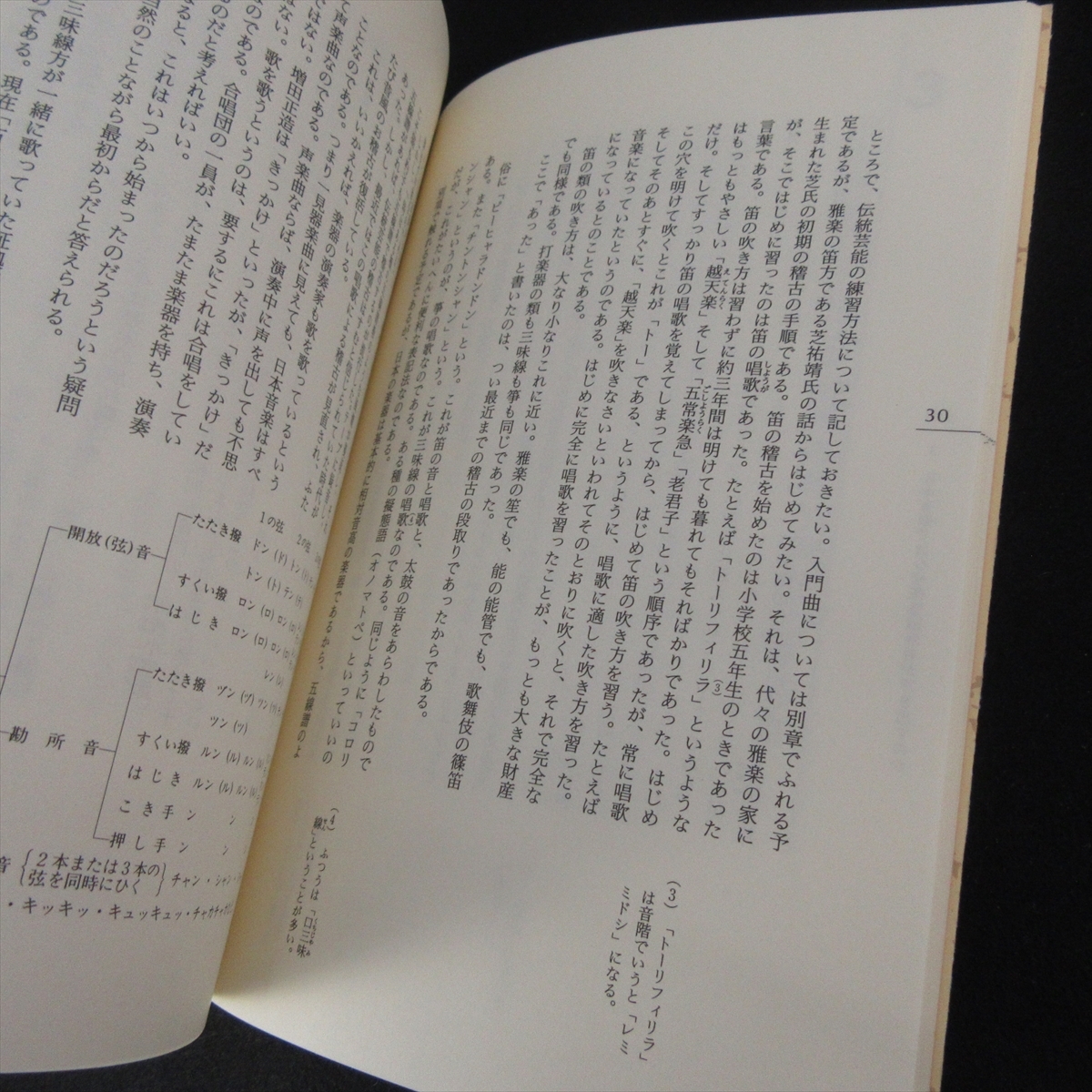 カバー背色褪せ・小口天に点シミ有★本 『改訂版 日本音楽の基礎概念 -日本音楽のなぜ-』 ■送120円 竹内道敬 放送大学教材 伝統音楽○_画像2