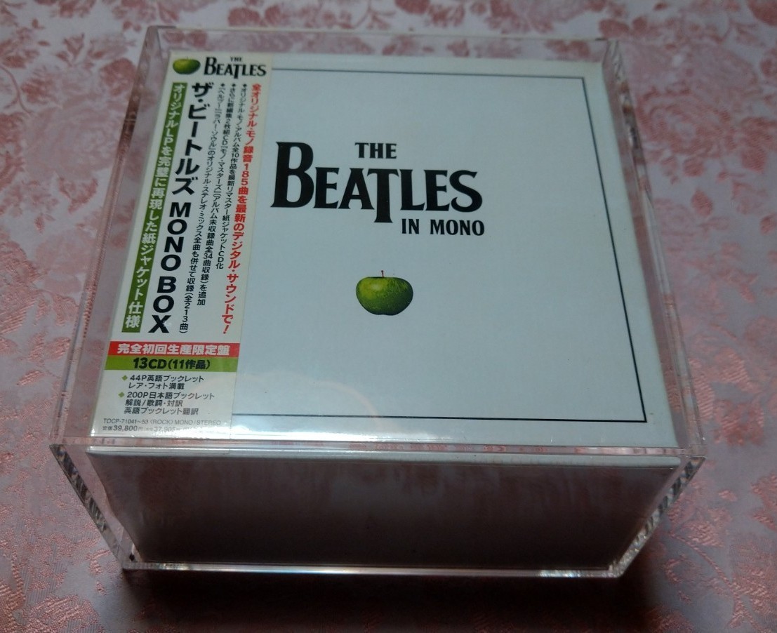 THE BEATLES / The Beatles In Mono モノ・ボックス・セット TOCP-71041-53 国内盤紙ジャケットCD 未開封新品 + DU アクリル ボックス_画像1