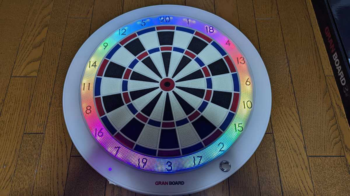 2個口発送 グランボード3s GRAN BOARD ダーツボード ホワイト