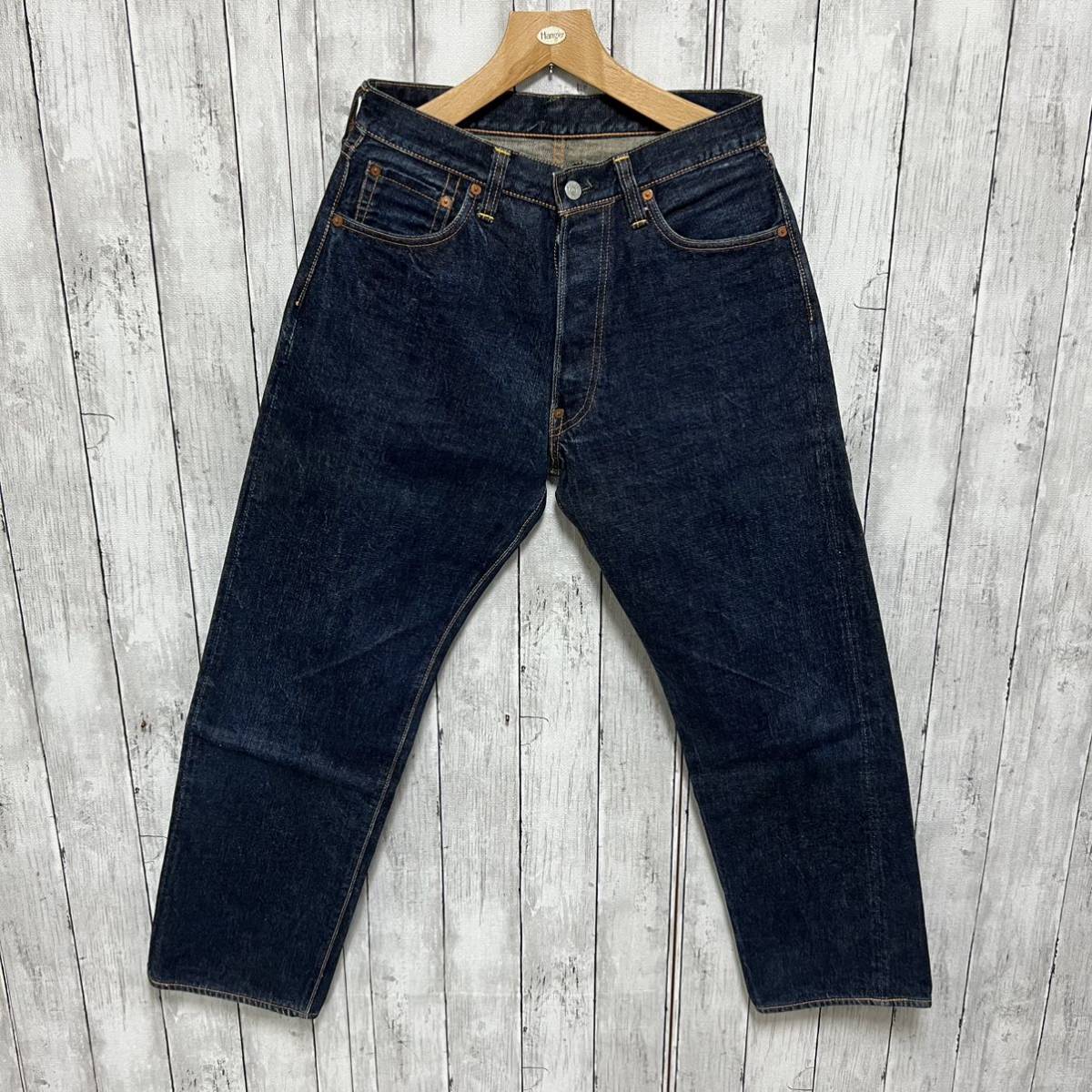 5☆好評-ヤ•フオク! - 即決 EVISU W33 NO.2 青耳 黄耳 ジーンズ エヴィ