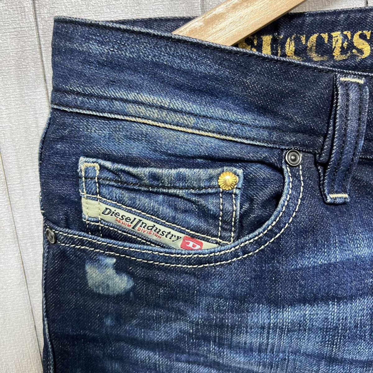美品 DIESEL SAFADO ブリーチ加工デニム イタリア製|PayPayフリマ