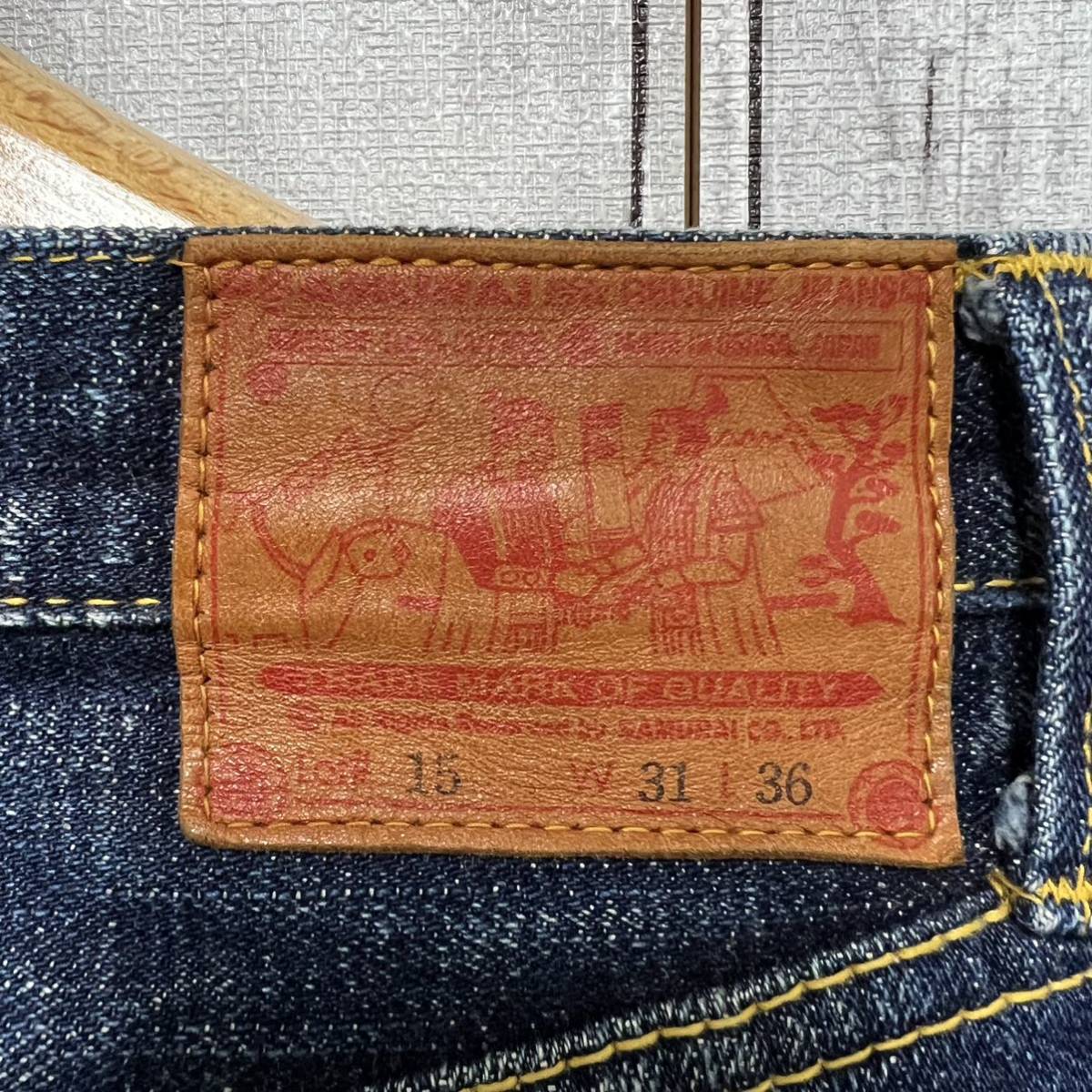 SAMURAI JEANS Lot15 17oz 零セルビッチデニム 日本製 大戦モデル