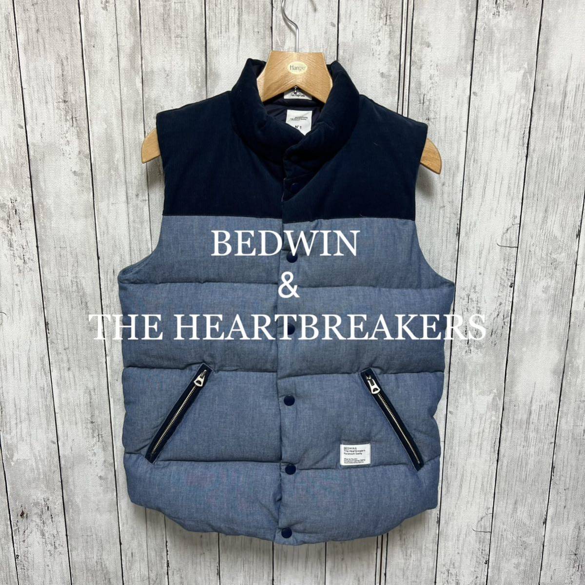 限定価格セール！ 美品！BEDWIN&THE HEARTBREAKERSダウンベスト