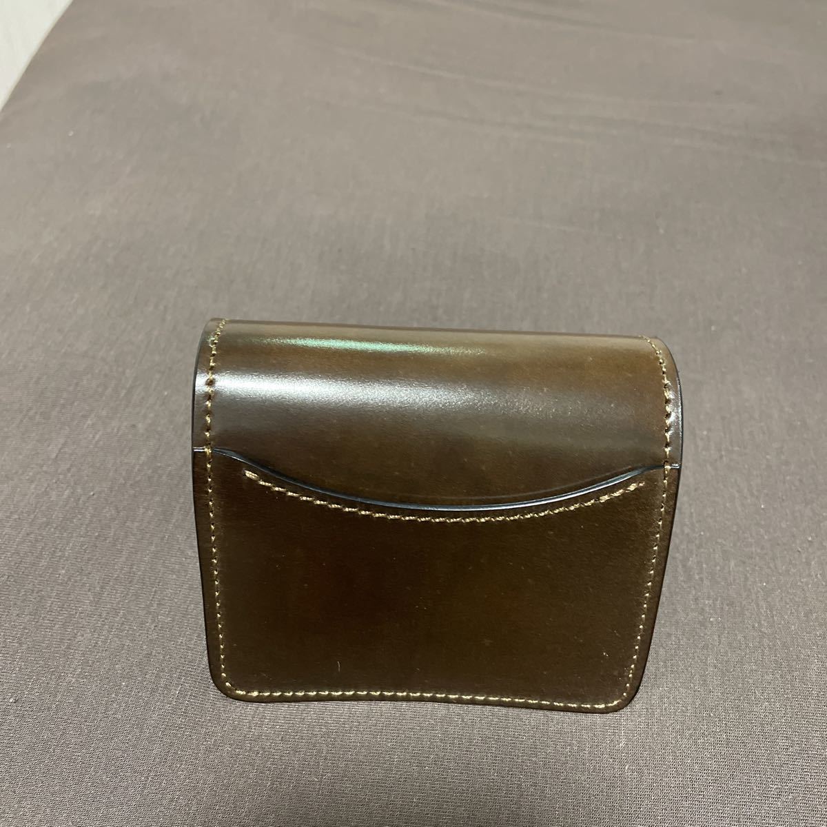 WILDSWANS ワイルドスワンズ シェルコードバン ダークコニャック