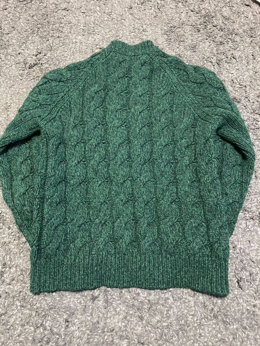 MONCLER MAGLIONE TRICOT GIROCO ニット グリーン 緑 グルノーブル M