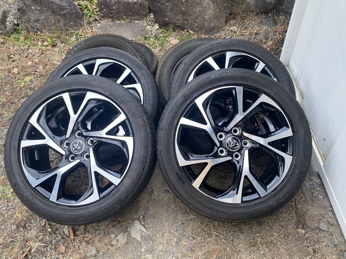 送料無料/即納】 トヨタ純正ホイール C-HR純正 18インチ 7J バリ山 4