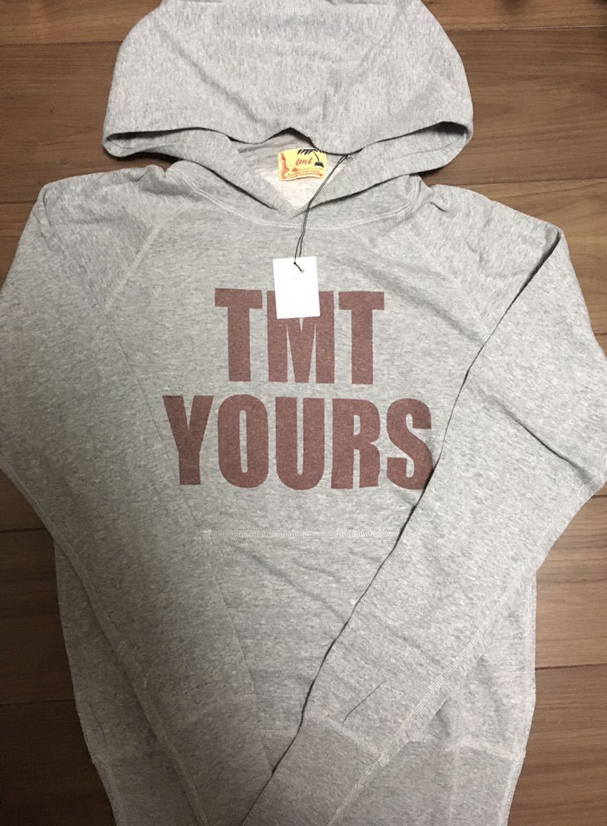 人気新品入荷 新品 未使用品 TMT YOURS フーディー パーカー グレー M