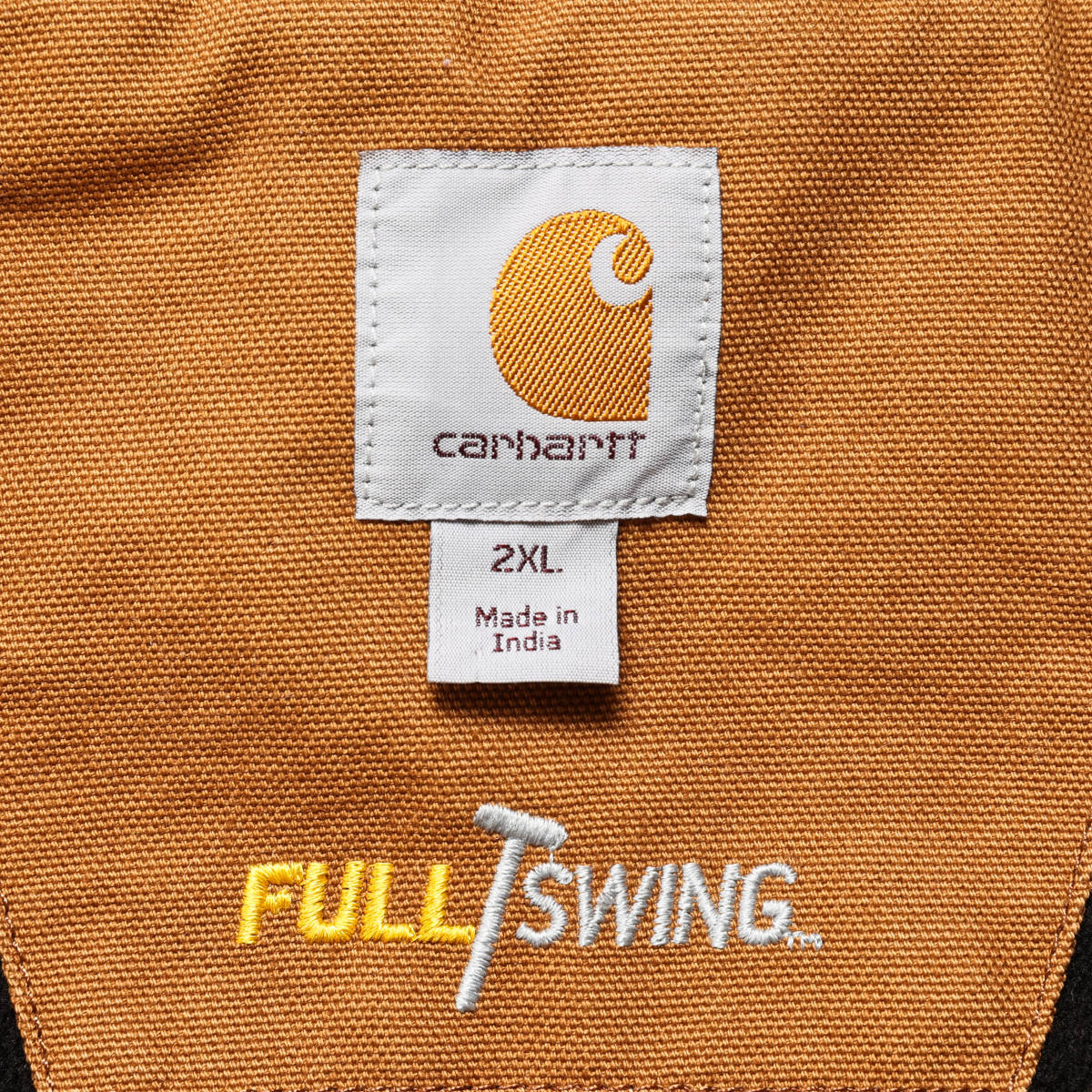 日本製】 CARHARTT タペストリー ダック生地 ノベルティグッズ