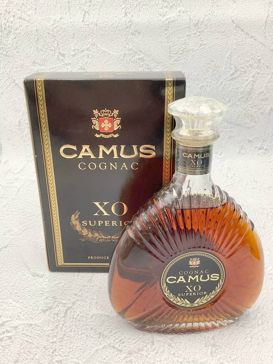 第一ネット Cognac CAMUS 【古酒・未開栓】 XO 3本セット SUPERIOR