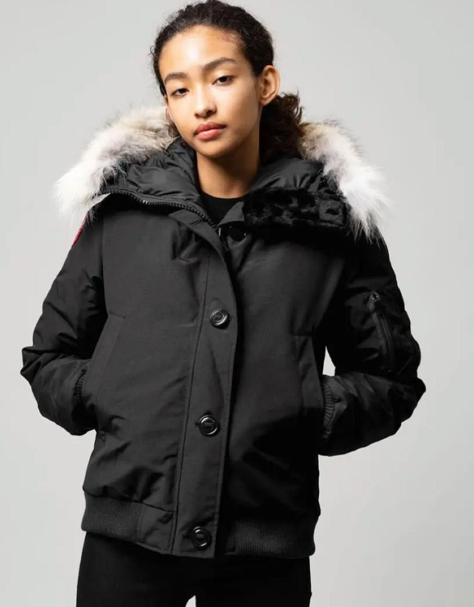 CANADA GOOSE LABRADOR BOMBER BLACK M メンズファッション コート