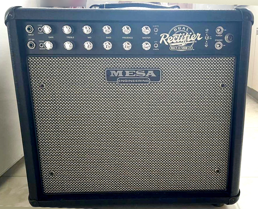 MESA Boogie MARKⅢ ウッドキャビネット レッドストライプ87年製 動作