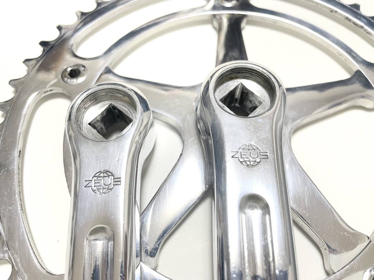 ☆極稀少 ZEUS PISTA PCD151クランク&チェーンリング50tセット ☆極稀少 ZEUS PISTA PCD151クランク&チェーンリング50tセット