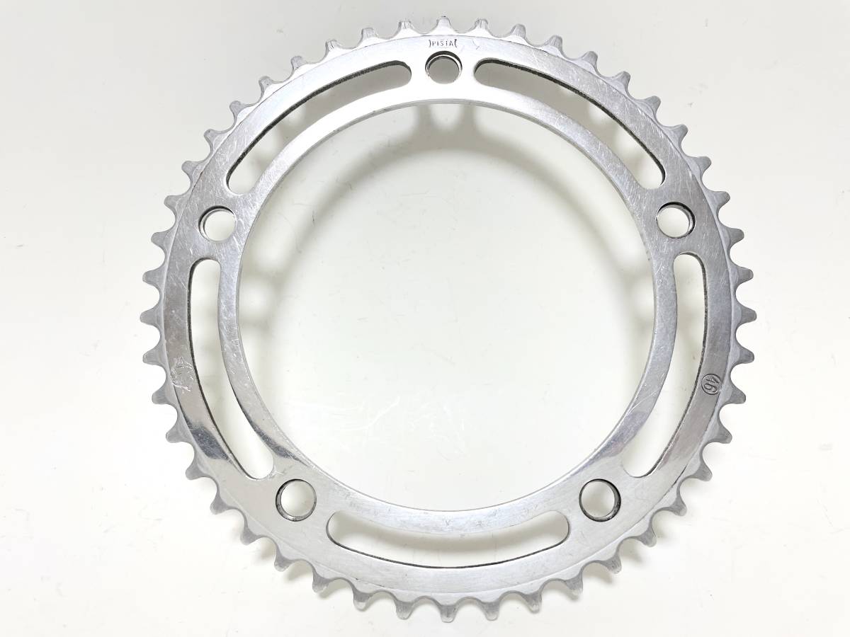 【大特価!!】 ★極稀少 ビアンキ★ チネリ Bianchi cinelli カンパニョーロ CAMPAGNOLO 検 ピスタ ゼウス 厚歯 46t チェーンリング PCD151 PISTA ZEUS ビンテージパーツ 【大特価!!】 ★極稀少 ビアンキ★ チネリ Bianchi cinelli カンパニョーロ CAMPAGNOLO 検 ピスタ ゼウス 厚歯 46t チェーンリング PCD151 PISTA ZEUS ビンテージパーツ
