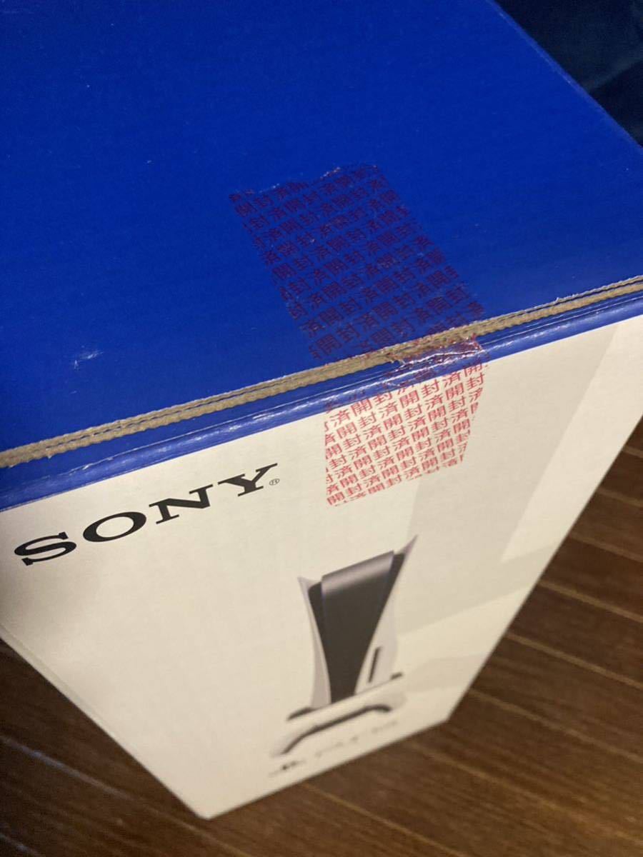 新品 未開封 PlayStation5 新型 CFI-1200A01 SONY プレステ5 ディスクドライブ搭載モデル 通常版 未使用 本体_画像3