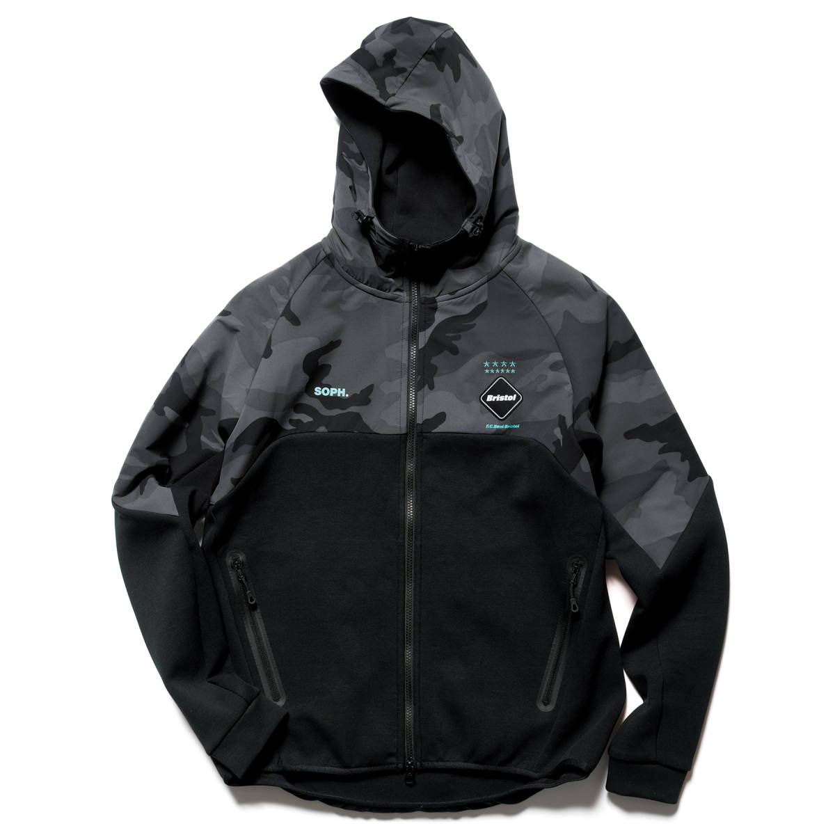 WEB限定カラー 美品L☆F.C.Real SOPHNET Bristol ホワイト TECH