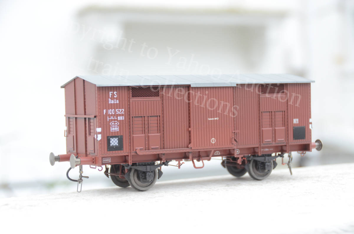 Alpen Model O gauge Italy FS F 100 5228 box car 