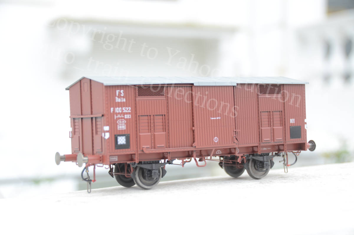 Alpen Model O gauge Italy FS F 100 5228 box car 