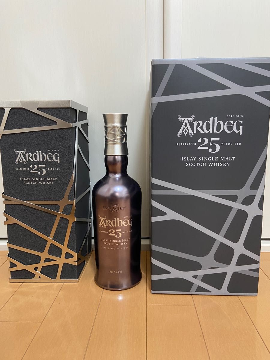 未開栓】ardbeg アードベッグ25年 オフィシャルボトル アイラ島 46