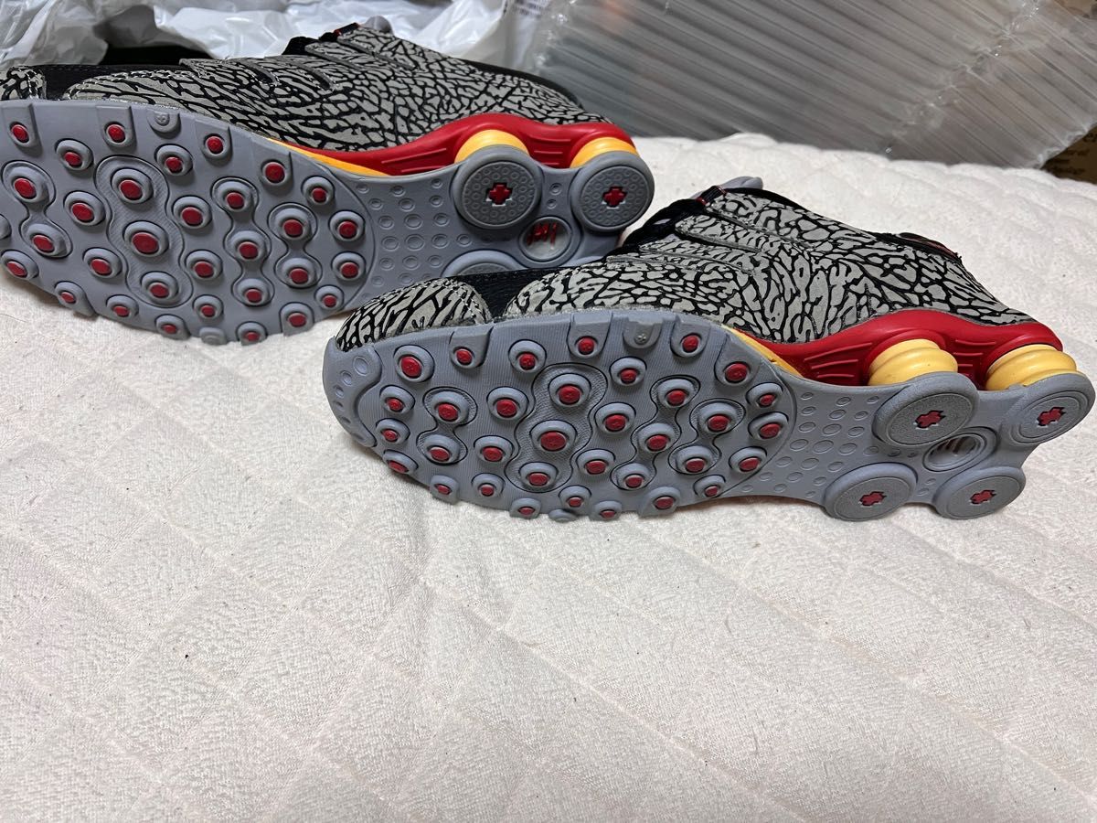 ★希少★ NIKE AIR ナイキ SHOX NZ DELUXE ショックスデラックス セメント柄 27.5cm スニーカー
