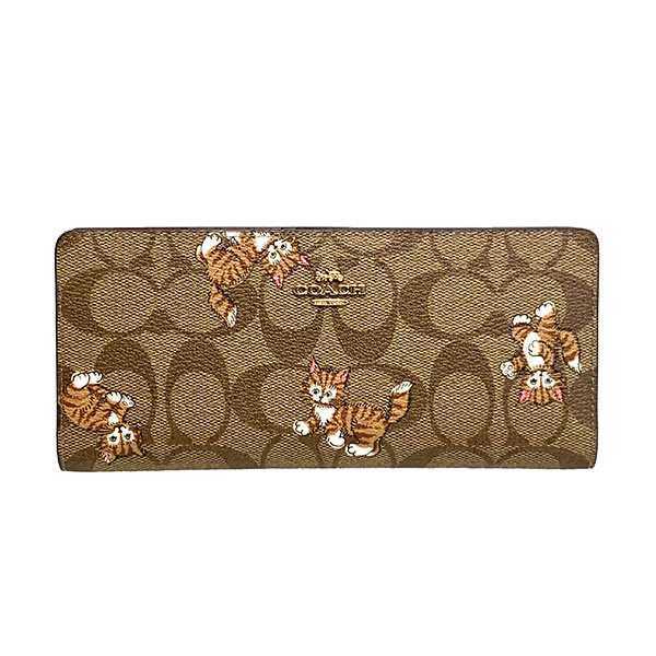 公式】 残1個‼️coach ワンちゃん 長財布 新品 未使用 正規品 196c