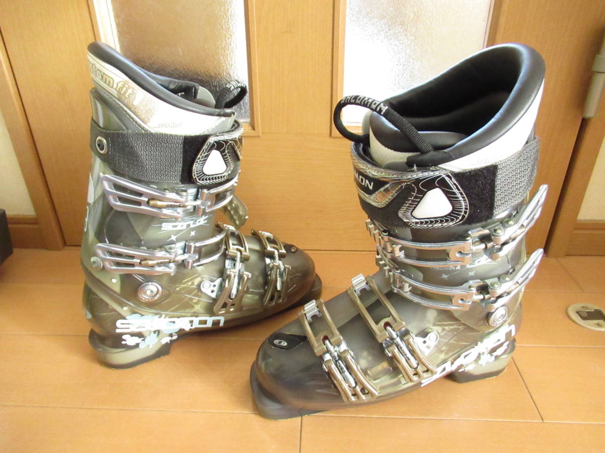 5年保証』 ☆良品☆ SALOMON スキー ブーツ 24.0～24.5cm SB8051 24.5